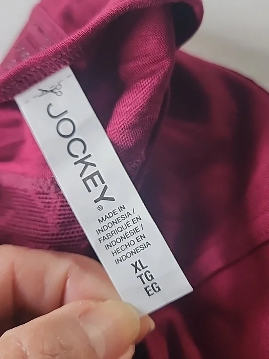 Jockey Soft Touch Lace Band Bralette, XL - Picture 7 of 8